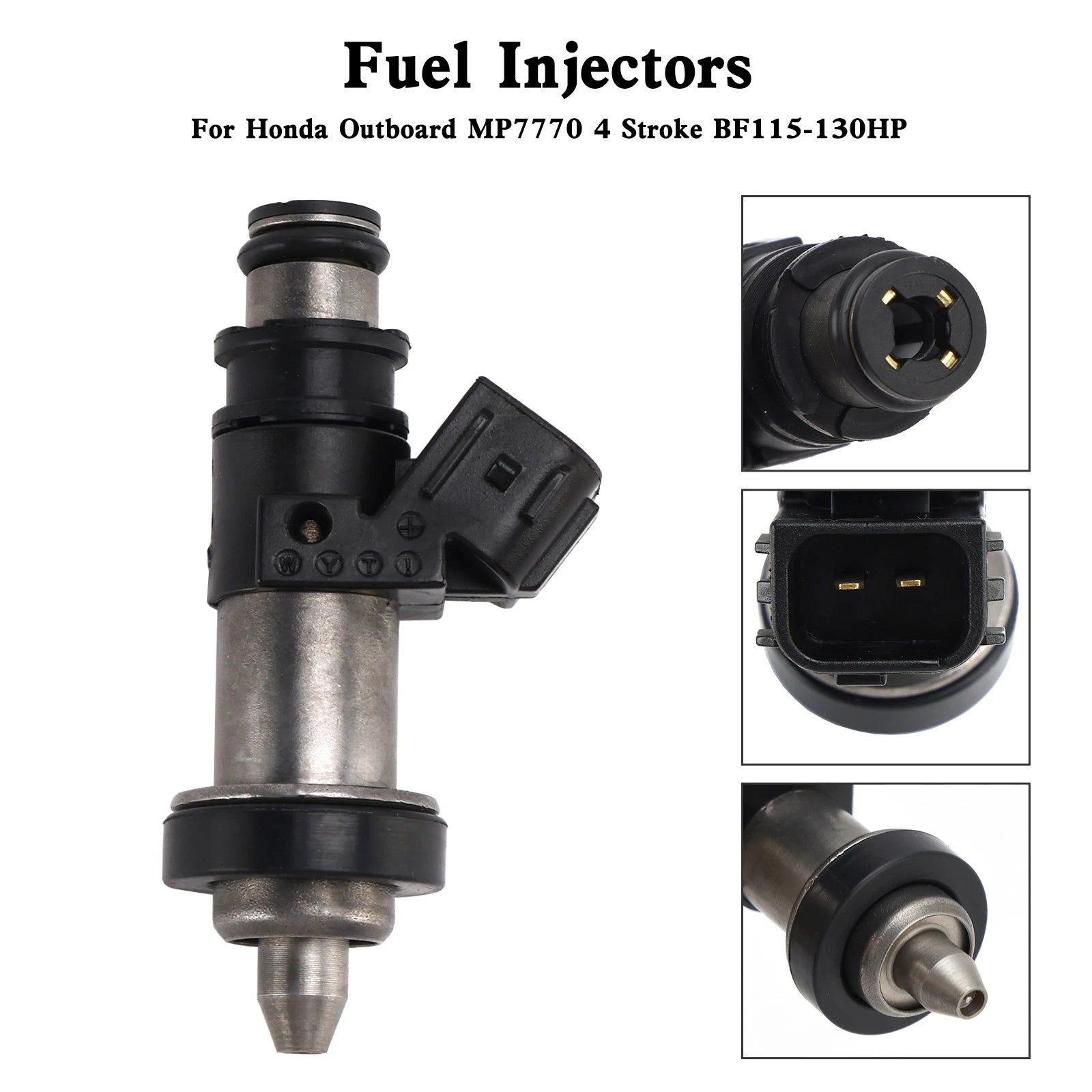 Set of 4 Fuel Injectors for Honda Outboard BF115-BF130 (MP7770)