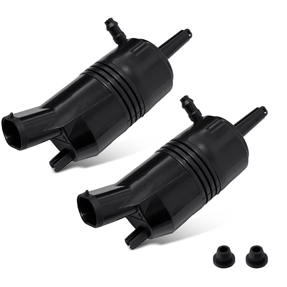 2X Washer Fluid Pump 172189 19244683 for Buick Cadillac Chevy