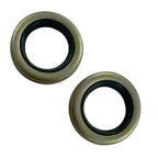 Set of 2 Lower Oil Seals for Johnson Evinrude OMC 329923 (4 6 8 Cylinder)