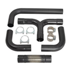 5" T Pipe Kit for Universal Smoker Exhaust Stack System (Stainless Steel)
