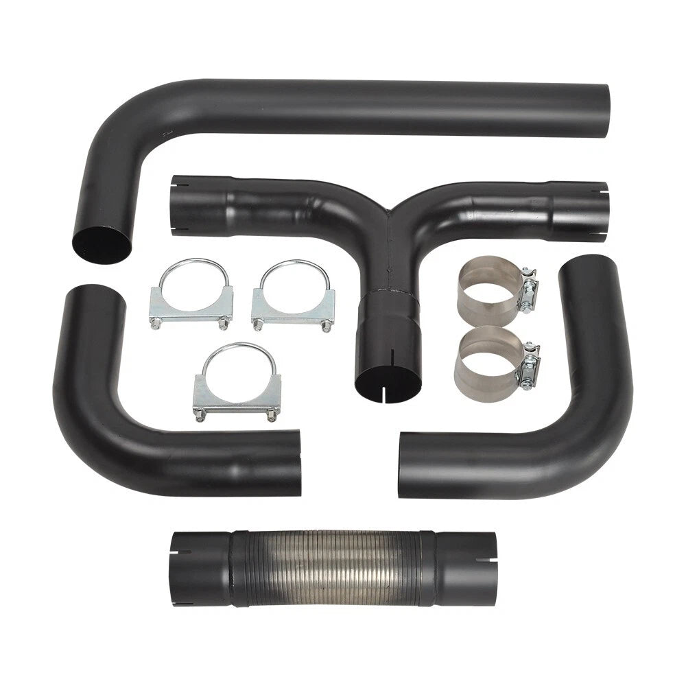 5" T Pipe Kit for Universal Smoker Exhaust Stack System (Stainless Steel)