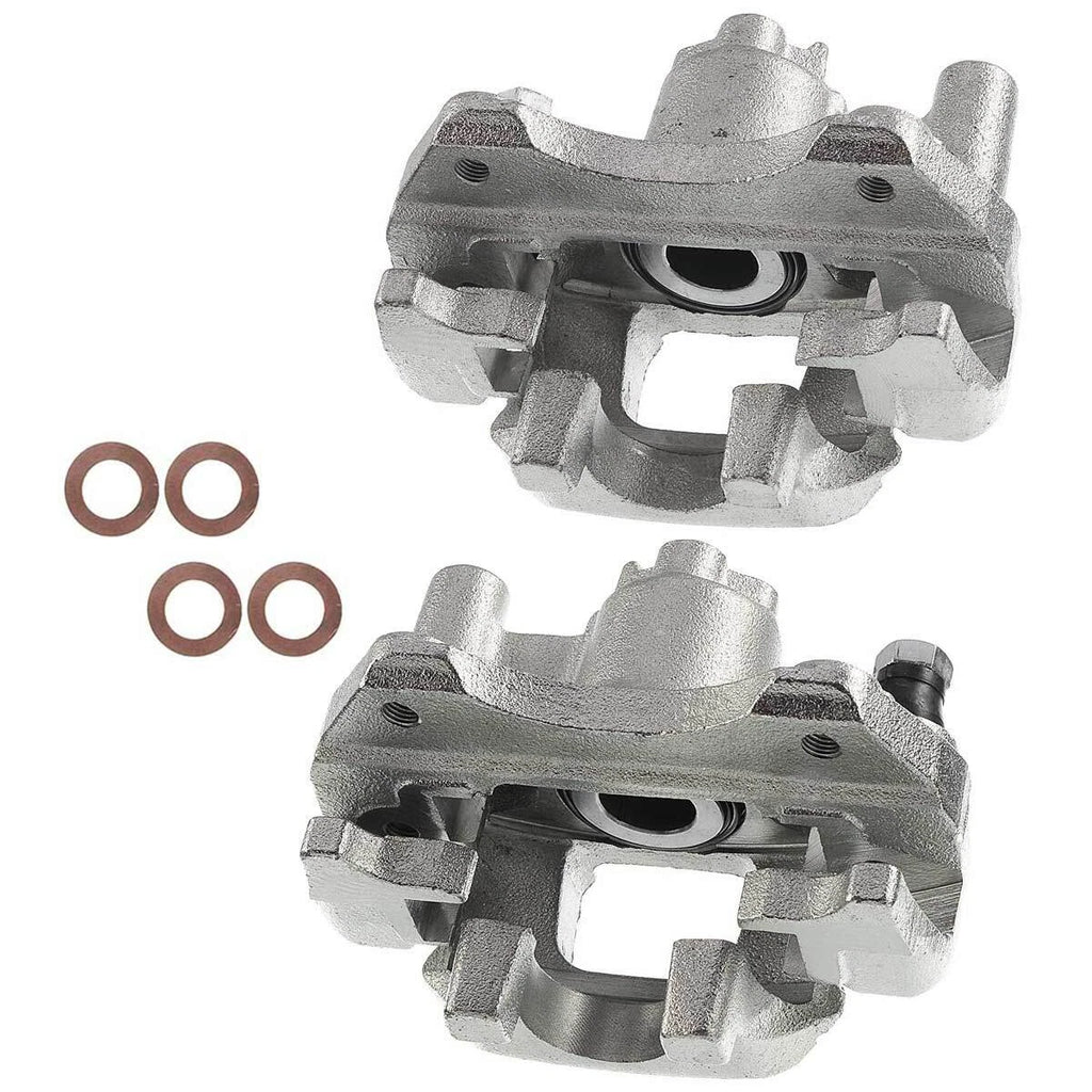 Rear Brake Calipers With Bracket for Toyota Highlander FWD (2001–2003)