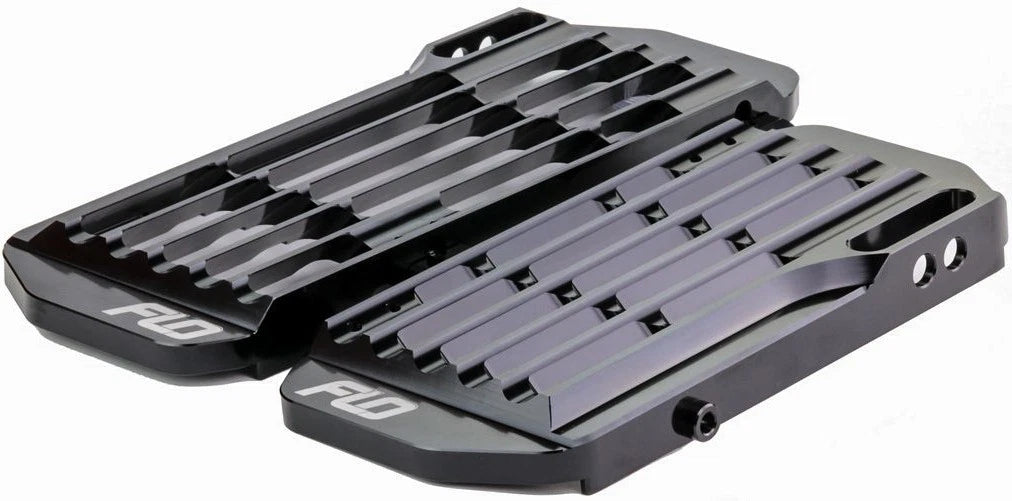 High Flow Radiator Braces for - Black