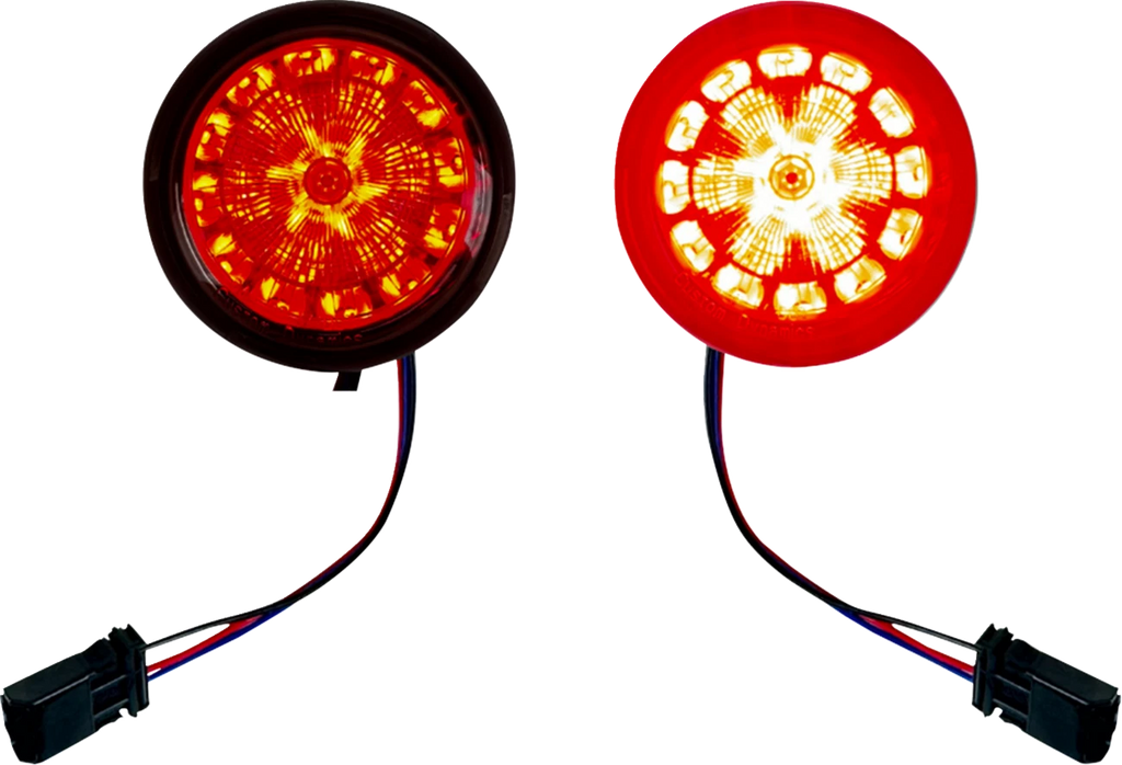 ProBeam Rear Turn Signal Inserts for Custom Dynamics (LED, Smoke Lens)