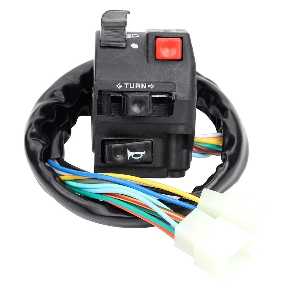 Handlebar Switch for Motorcycle Lights and Signals