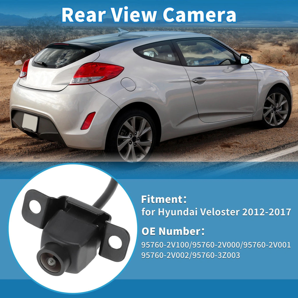 Rear View Park Assist Backup Camera 95760-2V100 for Hyundai Veloster (2012–2017)