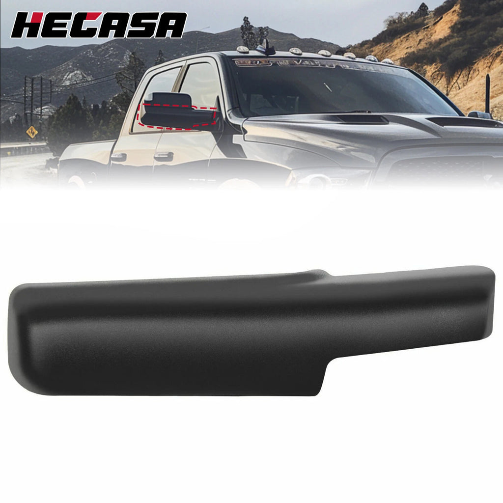 Passenger Right Side Trailer Tow Mirror Cover Cap for Dodge RAM (2014–2023)