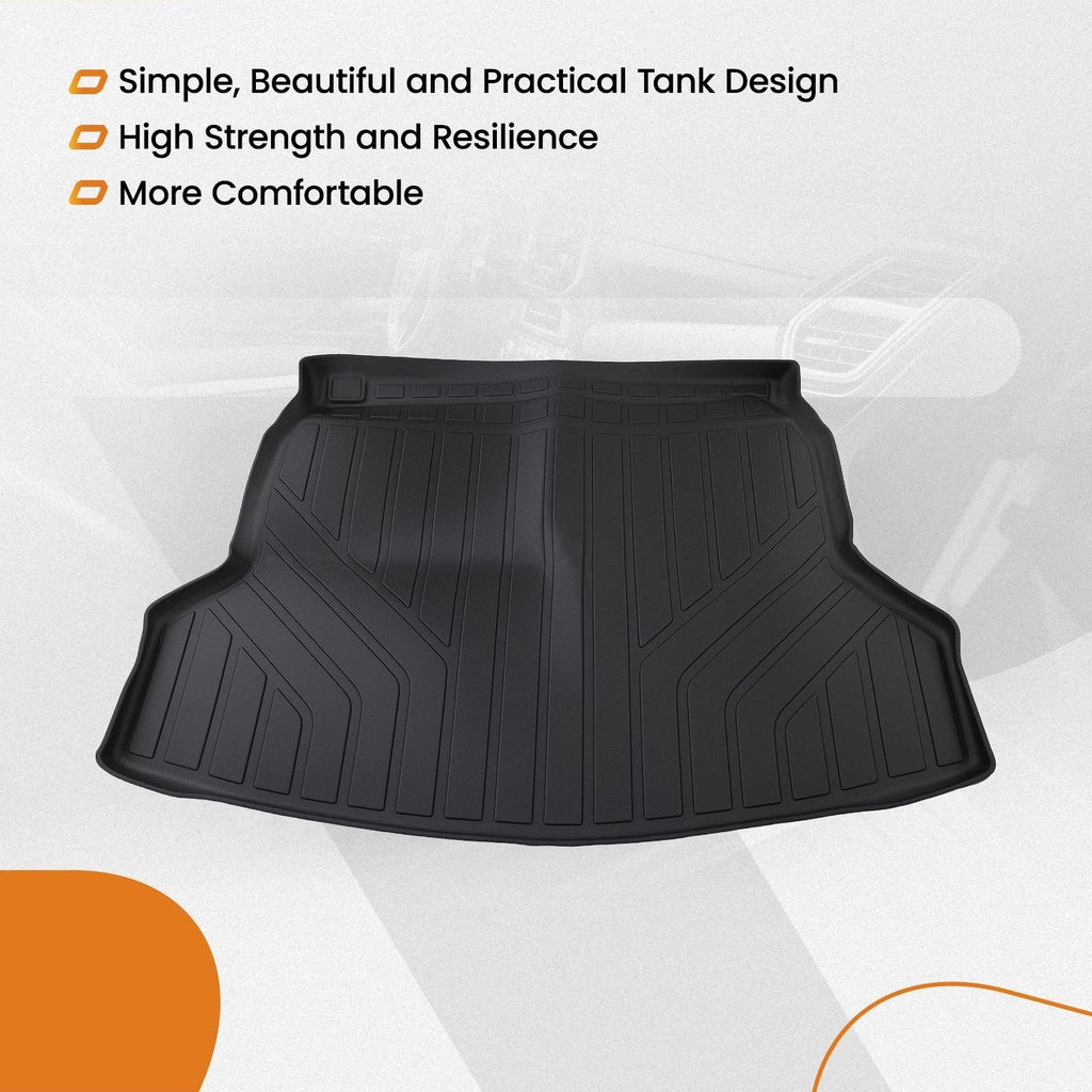 Anti-Slip Trunk Bed Mat for Honda CR-V (2007–2016) TPE Cargo Liner