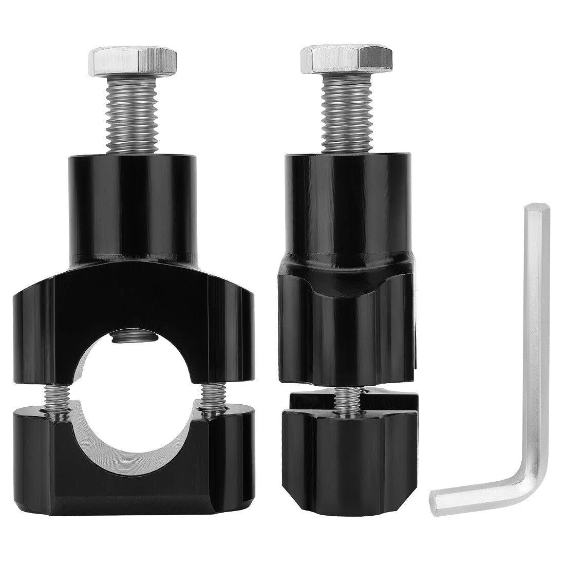 1" 25mm Handlebar Risers Bar Mount Clamp for Universal Motorcycle (All Years)