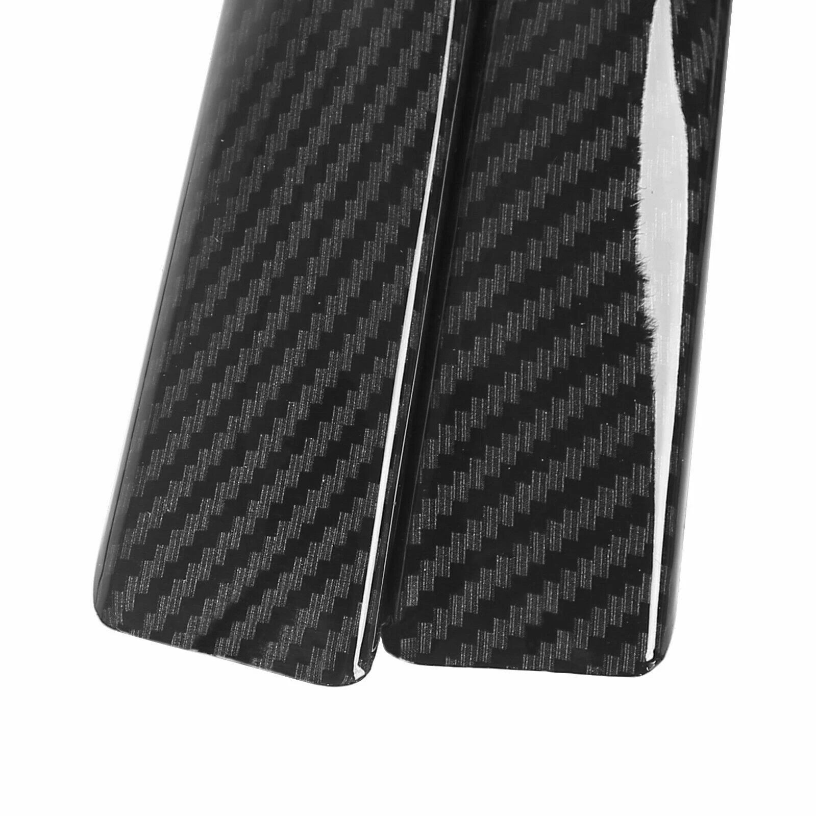 Rear Bumper Lower Air Diffuser Fins for Corvette C7 (2014-2019) Carbon Fiber Look