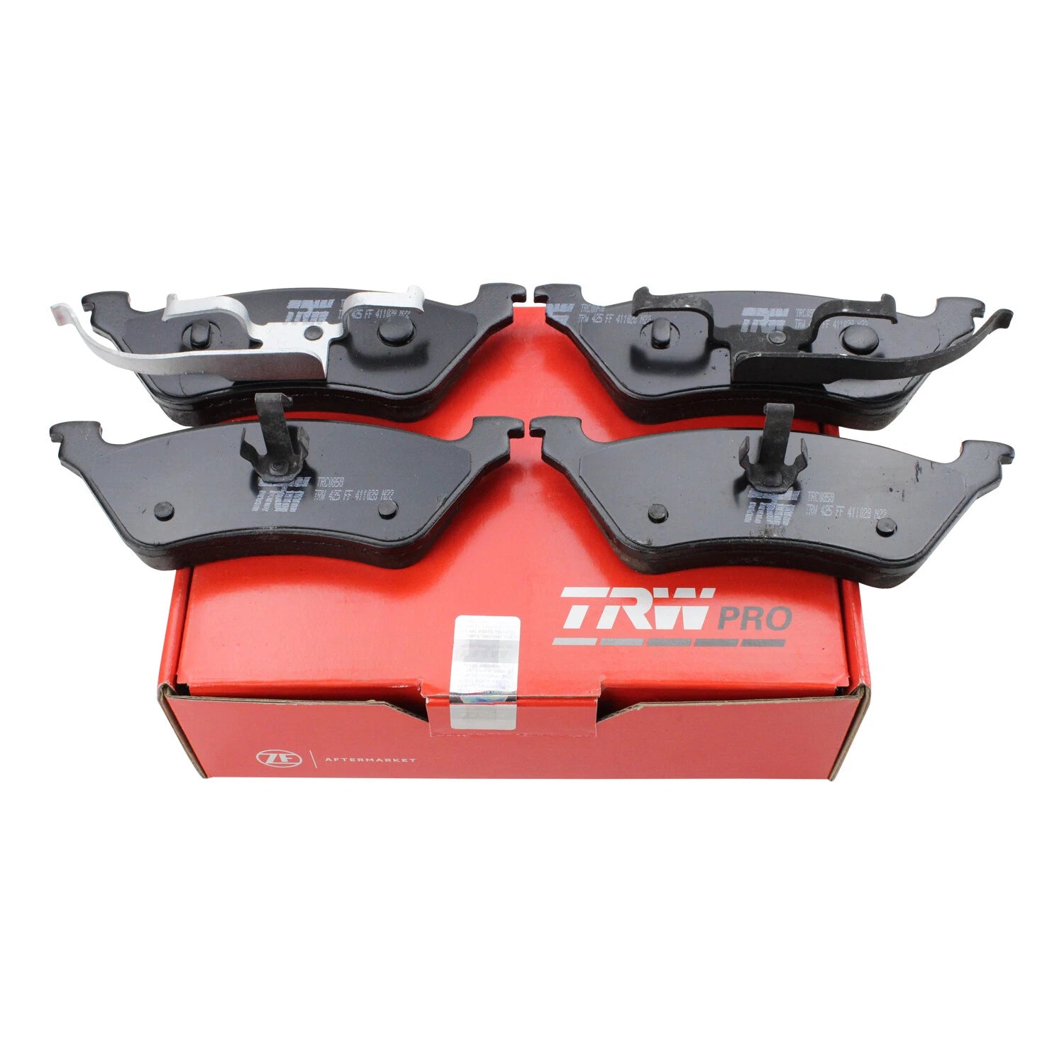 Set of 4 TRW Pro Rear Ceramic Brake Pads for Town & Country (2008–2016)