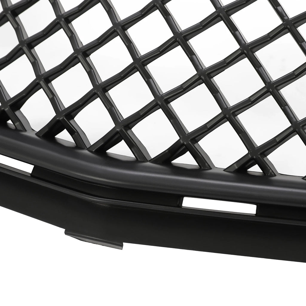Front Bumper Upper Grille Mesh for Cadillac CTS-V (2008-2014) Black ABS