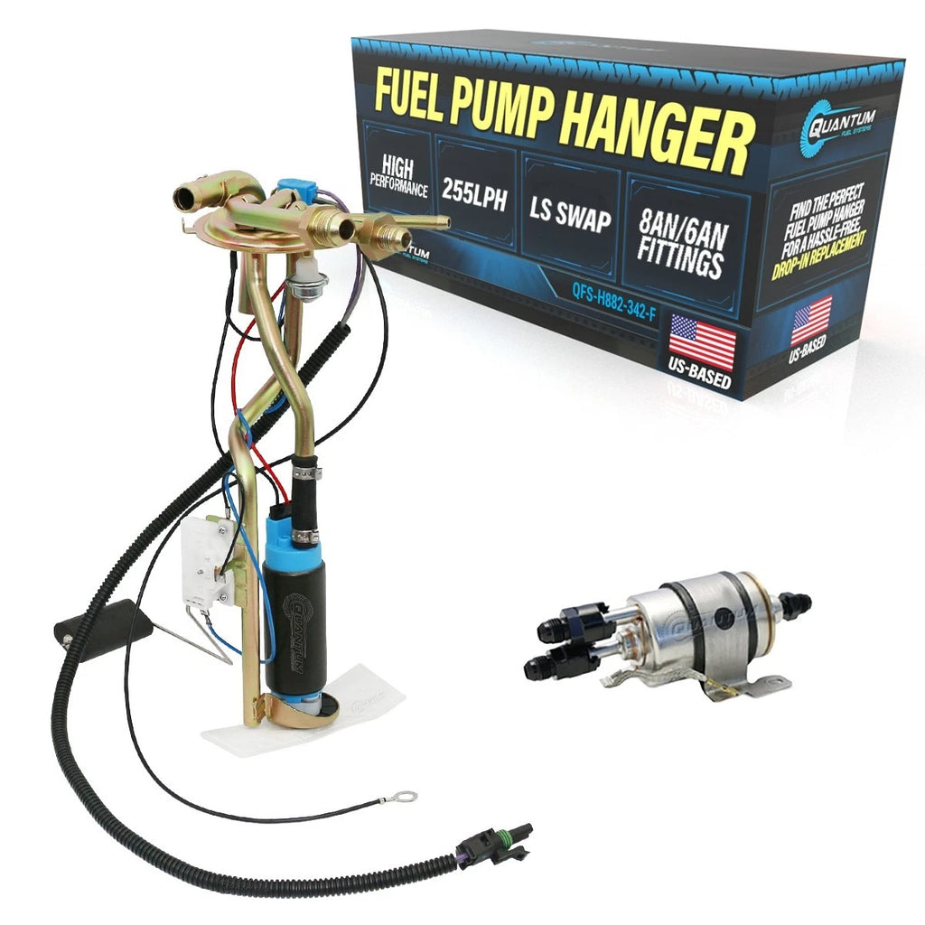 GSS342G3 Fuel Pump for Chevy K30 (1977–1986) 255LPH + AN Hanger