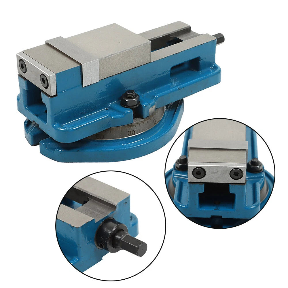 2 Inch Lock Down Bench Vise for Precision Milling (Fits Various Models)