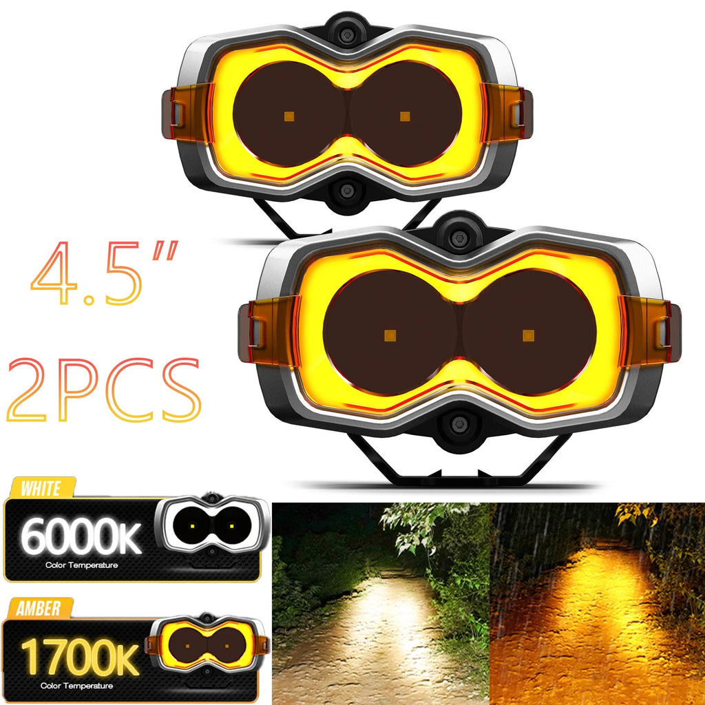 NOVSIGHT 4.5" LED Work Light Pod for Offroad Use