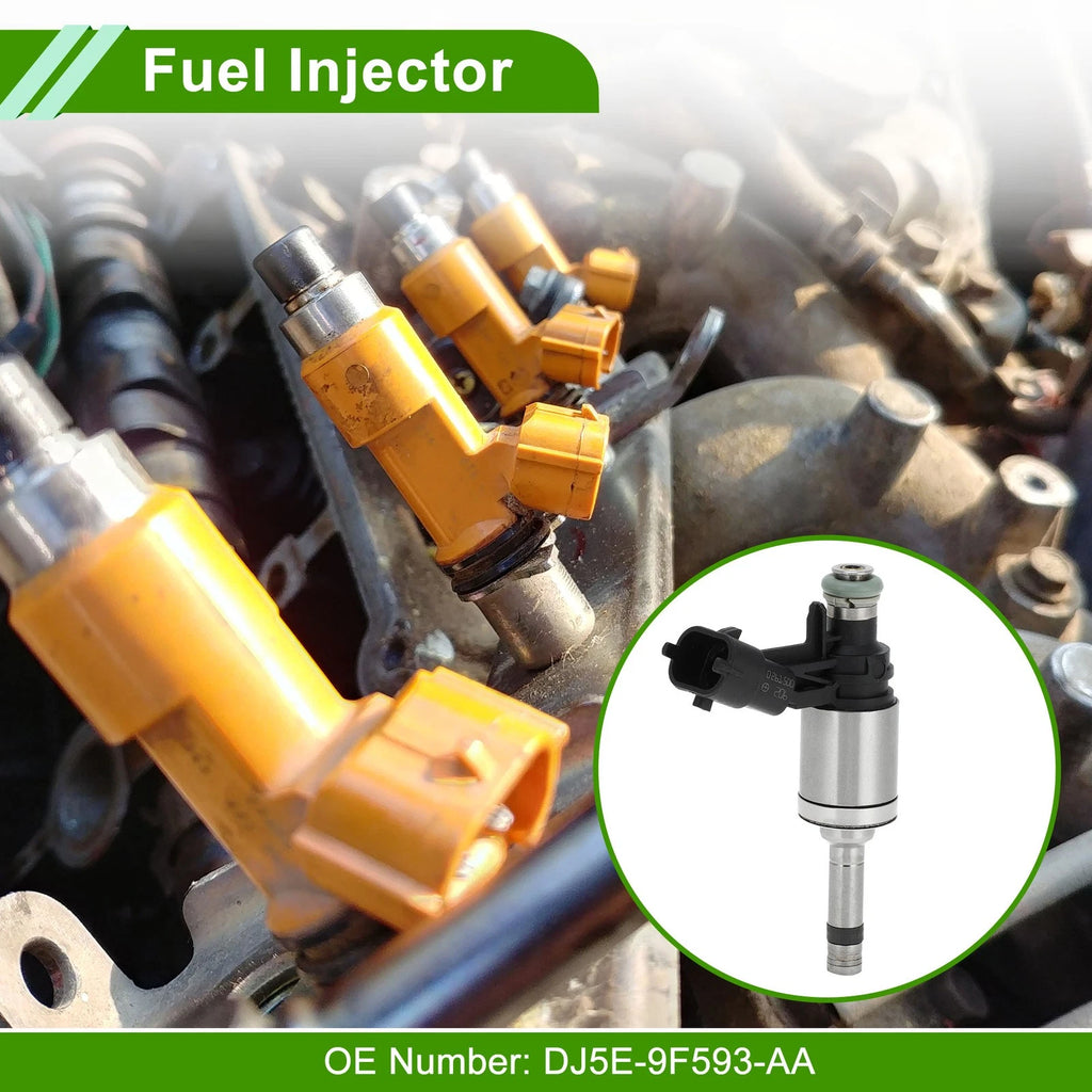 Fuel Injector No.DJ5E-9F593-AA/0261500403/0261500206 for Ford 2.0T 