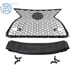Front Upper Grill Assembly for Lexus RX350 RX450h (2020-2022) Chrome/Black