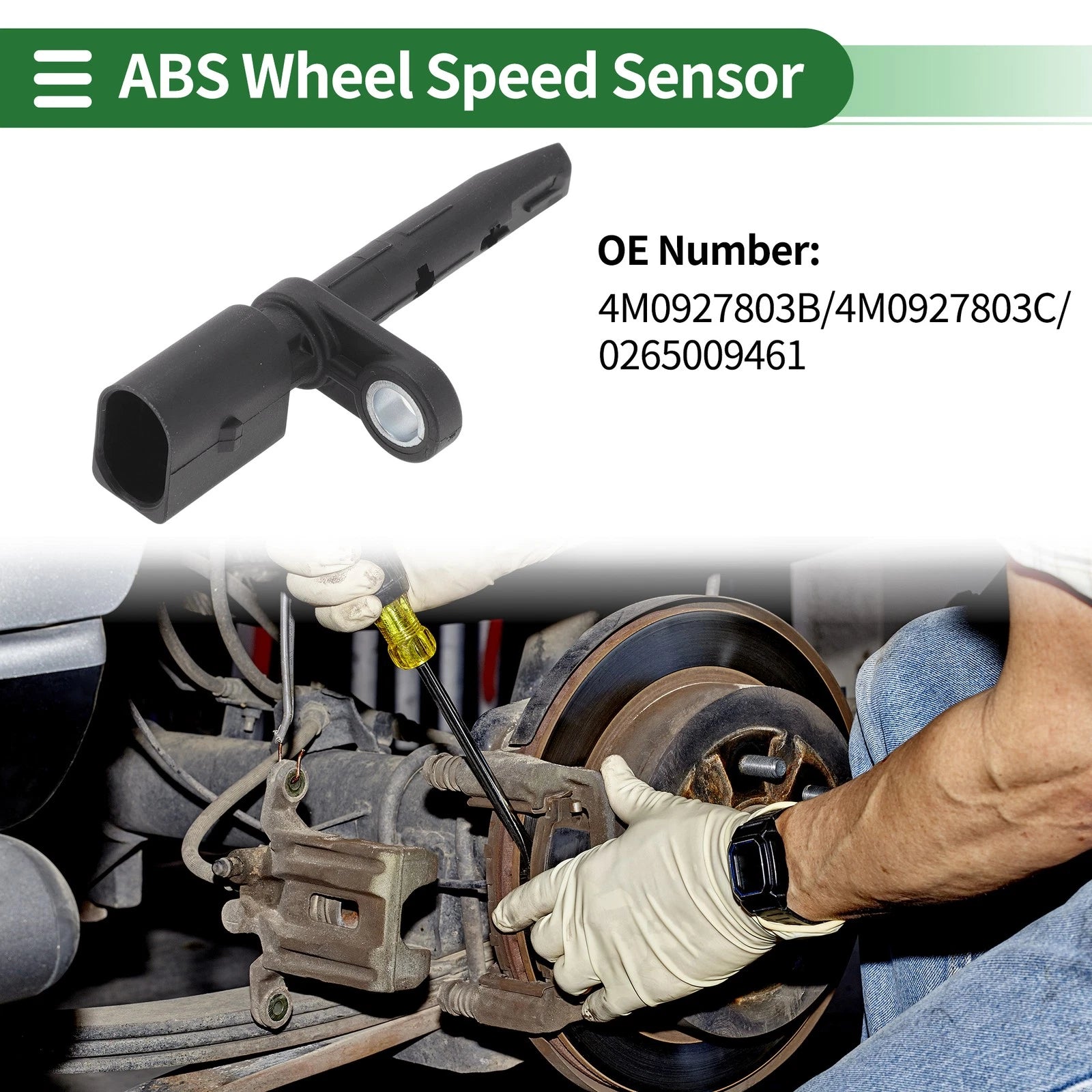 ABS Wheel Speed Sensor No. 4M0927803B for Audi A8 (2019–2024)