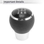 5 Speed Manual Gear Shifter Knob for Mitsubishi ASX (2013–2015) Black Plastic