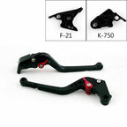 Long Brake Clutch Levers for Kawasaki Z900/Z650 (2017–2018) Ninja 650R ER-6F Versys T9