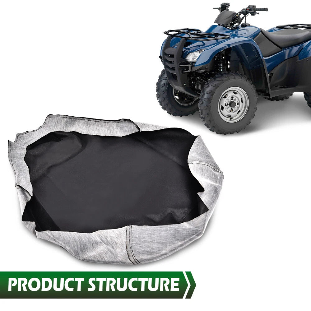 Standard Black ATV Seat Cover for Honda Rancher 350 (2000–2006)