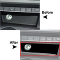 Center Console Cigarette Lighter Panel Cover Trim for Audi A4 A5 S4 RS4 (2017–2023)