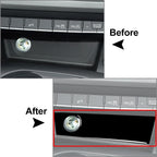 Center Console Cigarette Lighter Panel Cover Trim for Audi A4 A5 S4 RS4 (2017–2023)