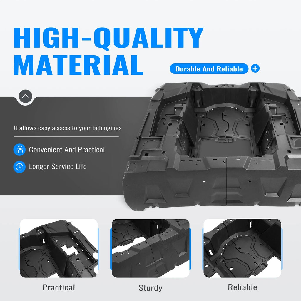 Set of 2 Rear Bed Box Sections for Polaris RZR XP Turbo 4 (2014–2023)