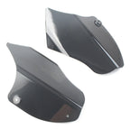 Tan ABS Plastic Saddle Shields for Harley Softail Fatboy (2000-2017)