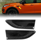 2X Fender Vent Grille Black Louver for Land Rover Discovery Sport (2015–2019)