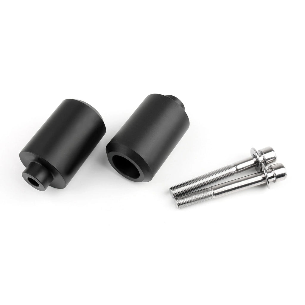Crash Bobbins Protector Sliders for Yamaha FZ6 600 (2004–2008) - Aluminum Black