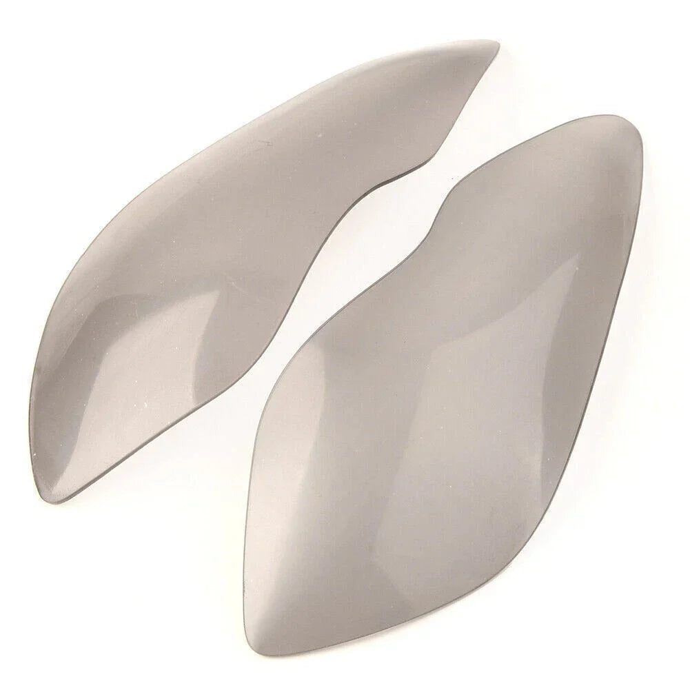 Smoke Headlight Guard Lens Cover for Kawasaki ZX-636R ZX-6R (2009-2018)