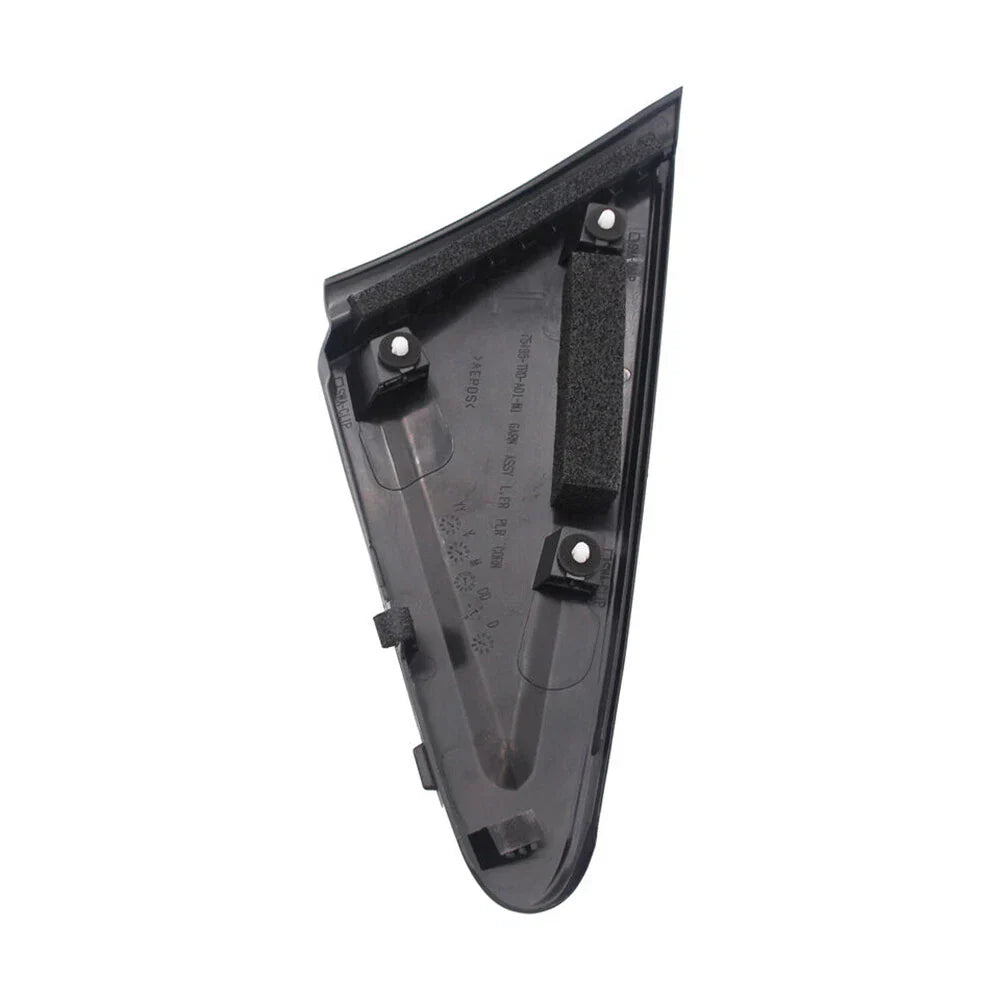 Front Exterior Pillar Trim for Honda Civic 2012-2015 ()