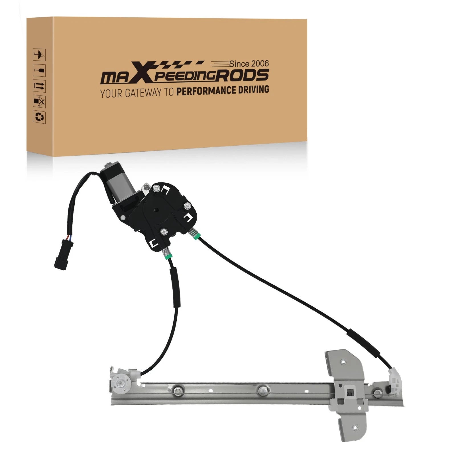 Electric Window Regulator Front Left for Dodge B1500/B2500/B3500 Van (1998) 741156