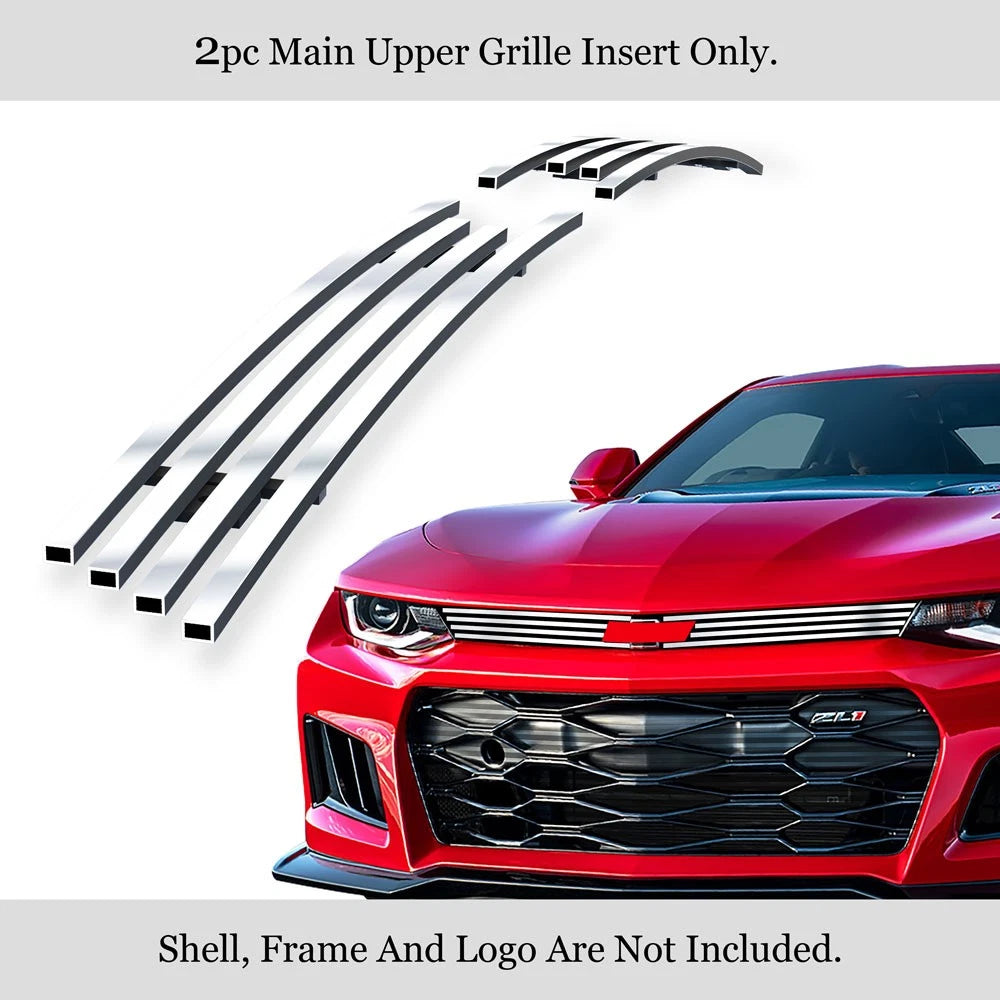 Stainless Chrome Billet Grille Insert for Chevy Camaro ZL1 (2019-2024)