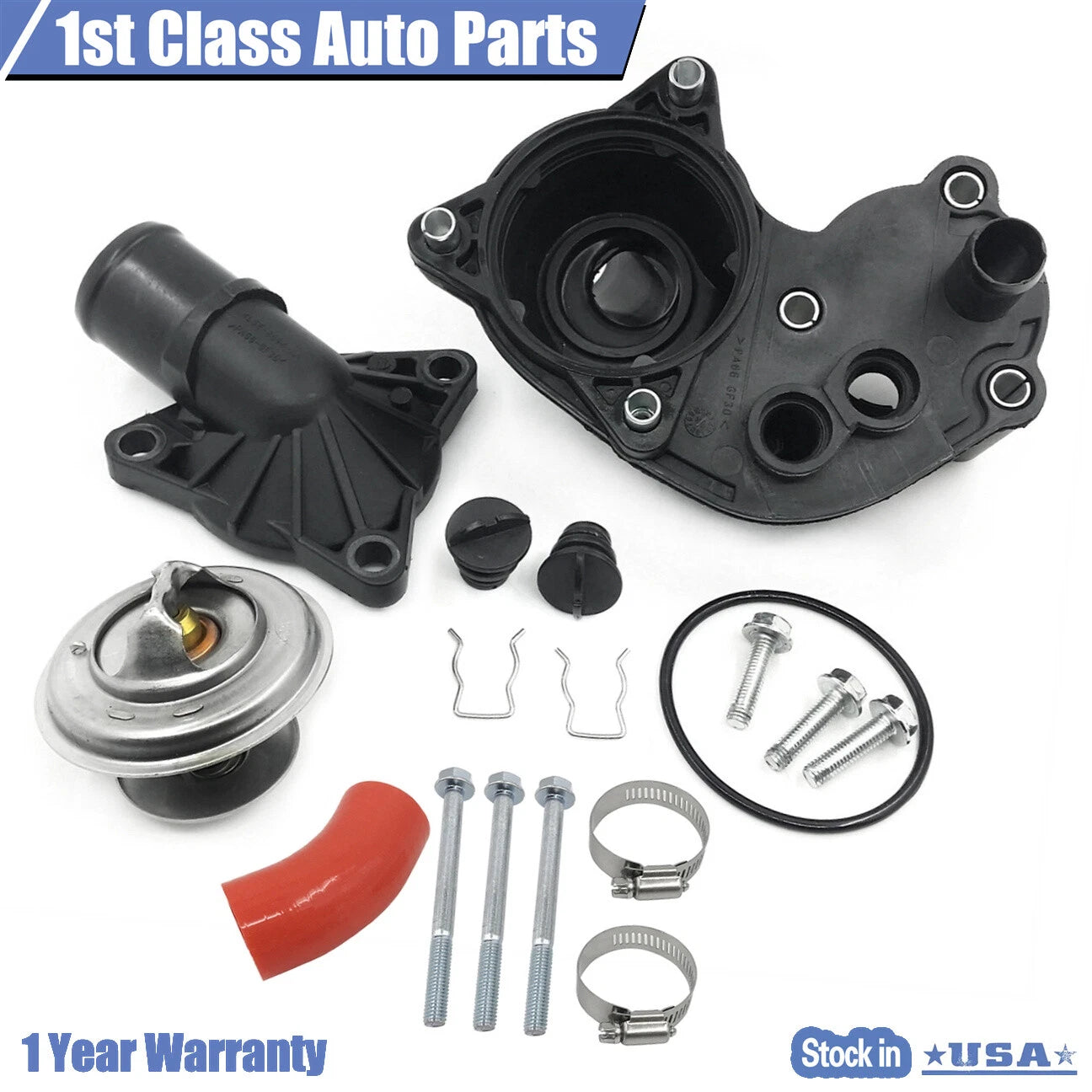 Thermostat with Housing for Ford Ranger Explorer B4000 (1998–2001)