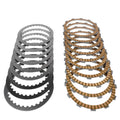 Clutch Friction Steel Plates Kit for Harley Touring Softail Dyna Trike (2000–2017)