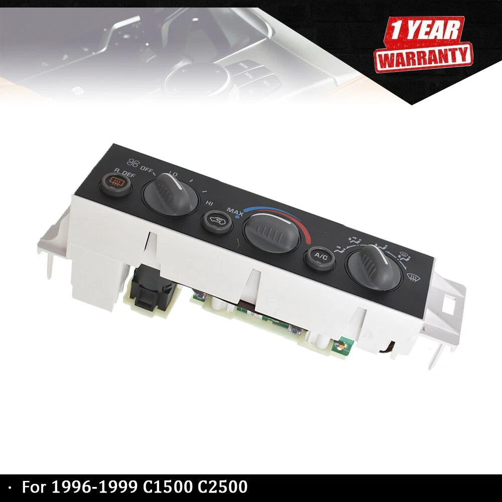 A/C Heater Climate Control for Chevy Tahoe GMC C1500 C2500 (1996â2000)