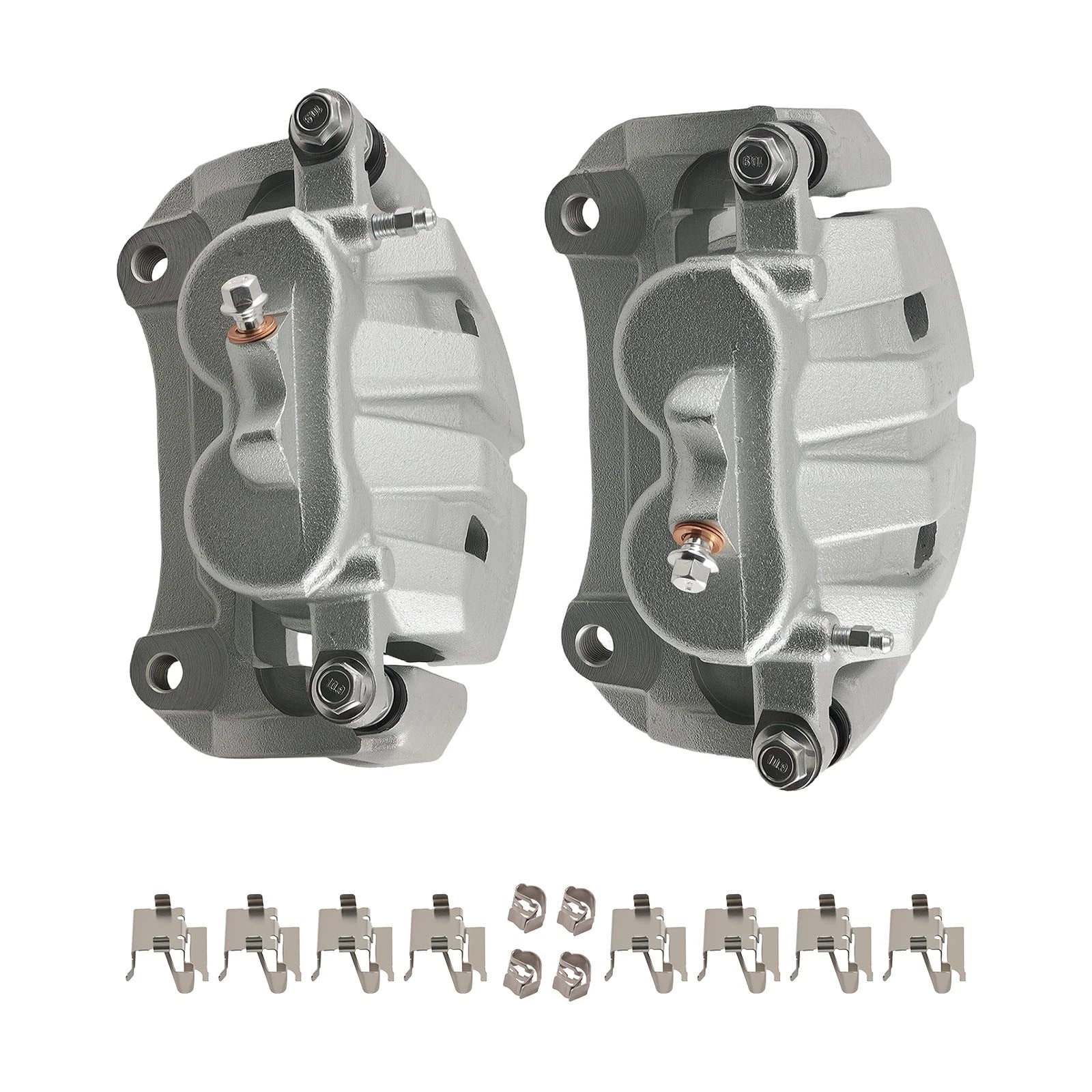 Front Left Right Brake Calipers Pair for Jeep Cherokee (2014–2023) 18P5508 18P5509
