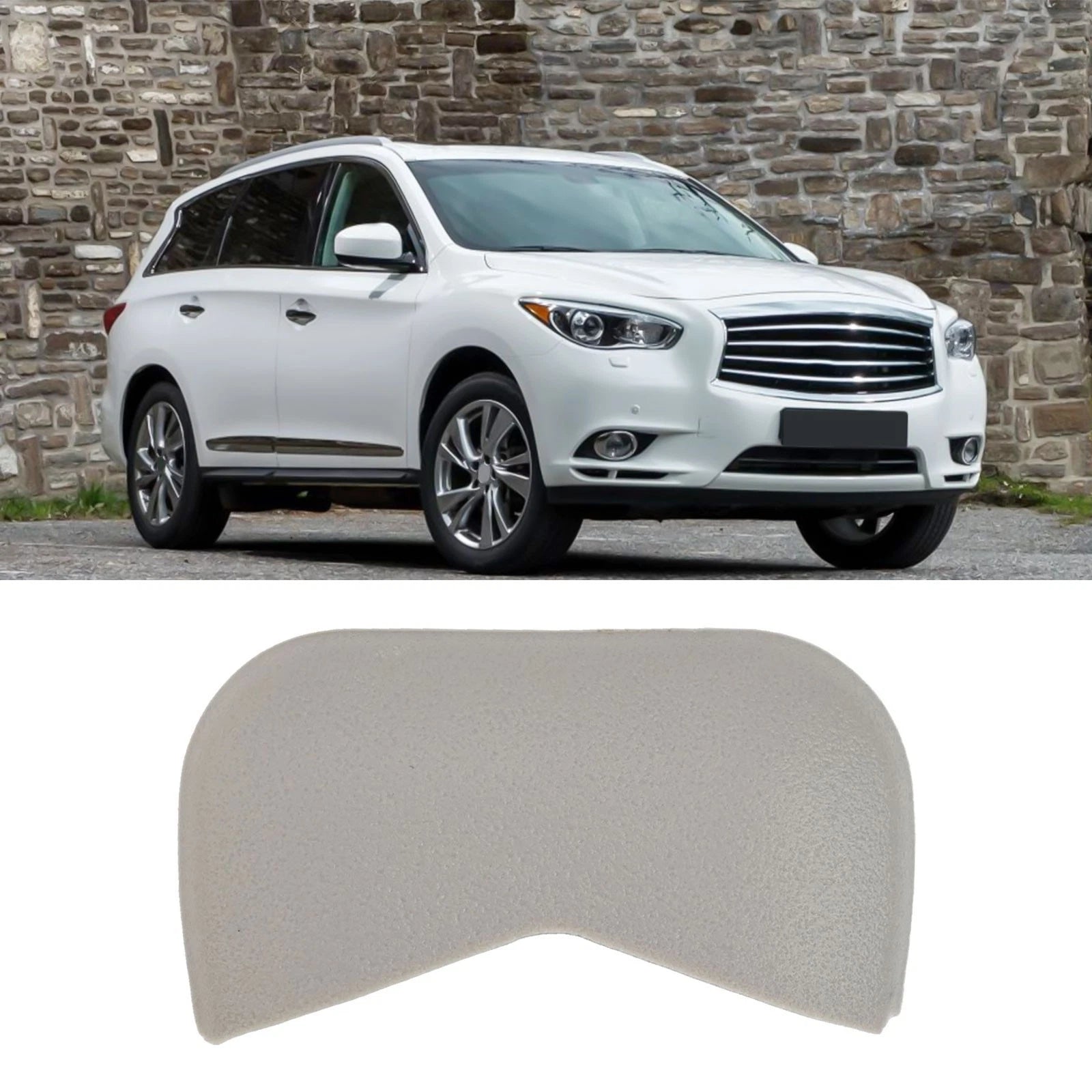 Sun Visor Bolt Cover for Nissan Rogue, Altima (OEM)