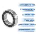 Deep Groove Ball Bearing 32x58x13mm for Scooter Skateboard (1 Pc)