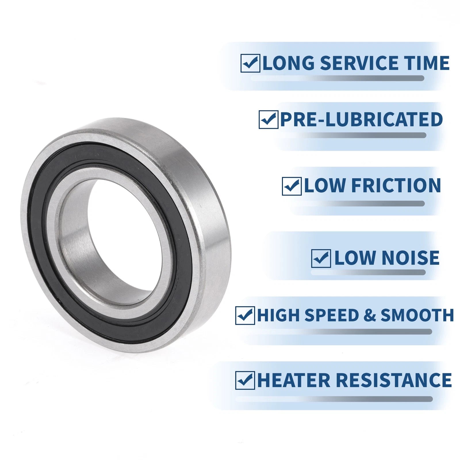 Deep Groove Ball Bearing 32x58x13mm for Scooter Skateboard (1 Pc)