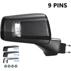 Side Mirror for Chevy Silverado 1500 (2019–2024) W/Heated, Blind Spot, Right 9 Pin