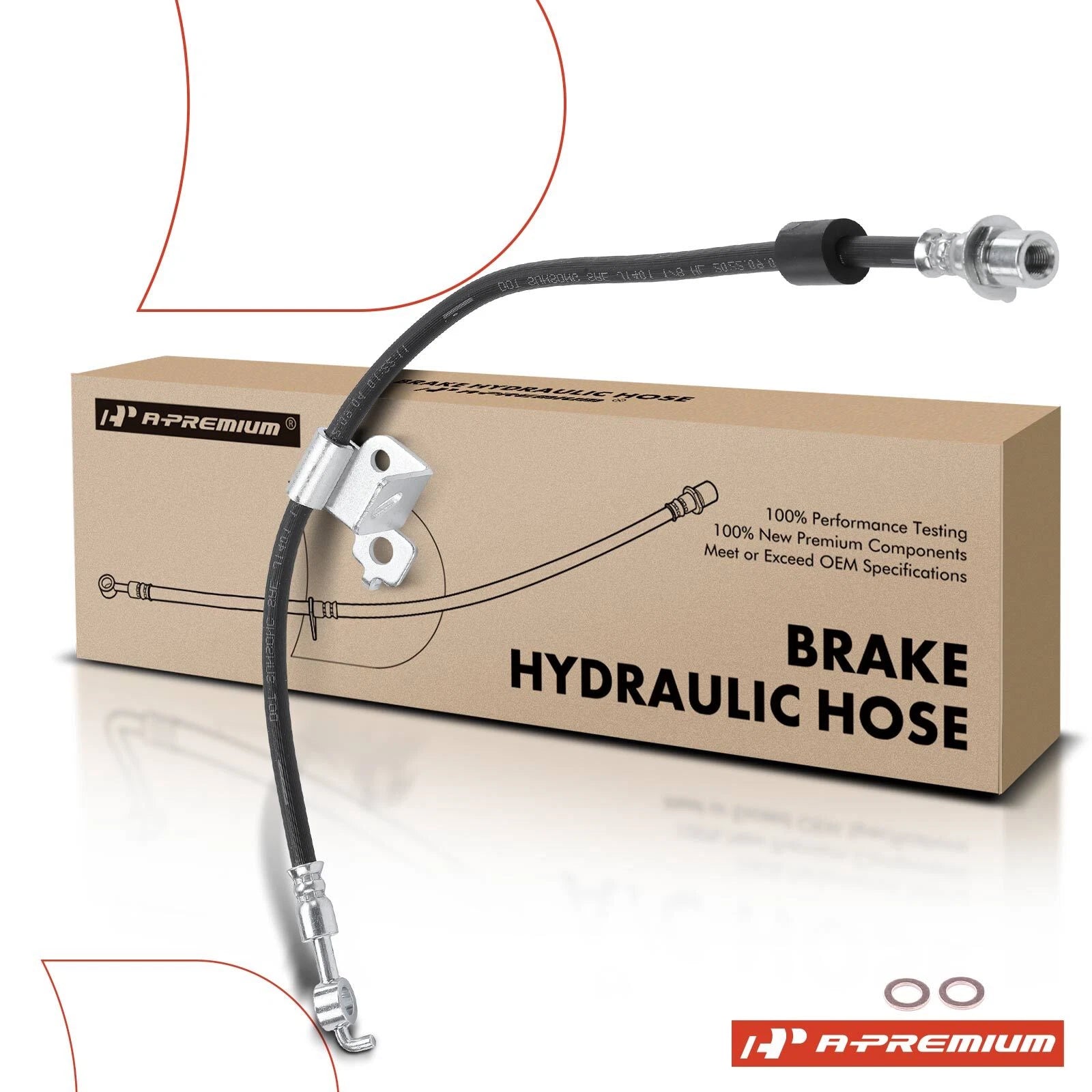 Front Left Brake Hydraulic Hose for Ford F-150 (2012–2014)