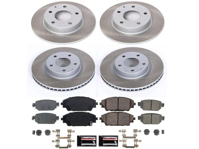 Brake Pad and Rotor Kit for Mazda CX-3 AWD (2019–2021) JG189HW