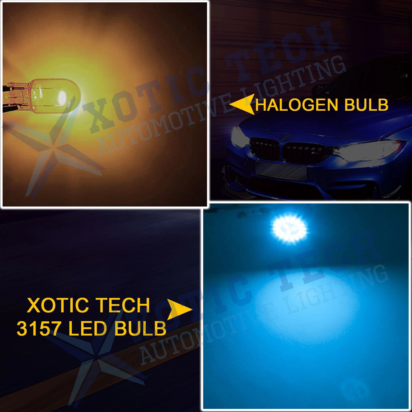 2x LED Ice Blue Daytime Running Lights for Chevrolet Silverado 1500 (2000-2007)