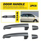 Pair Exterior Door Handles for Toyota Corolla (2003–2013) Smooth Gray