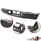 Steel Rear Step Bumper for Toyota Tundra (2007–2014) with Sensor Holes