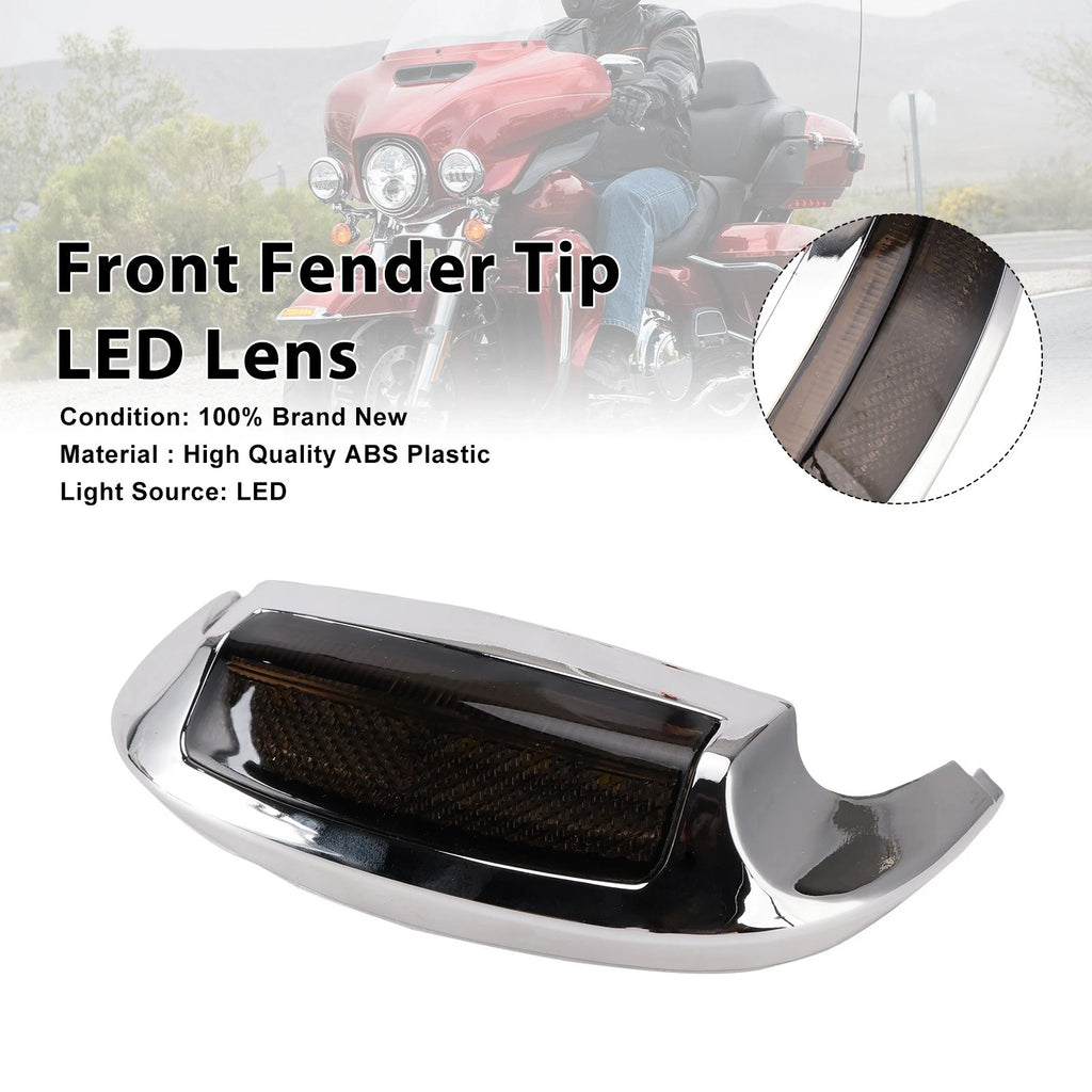 LED Front Fender Tip Lens for Electra Glide Ultra Limited (2014–2023)