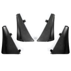 Set of 4 Carbon Flash Look Splash Guards for Corvette C8 (2020–2025)